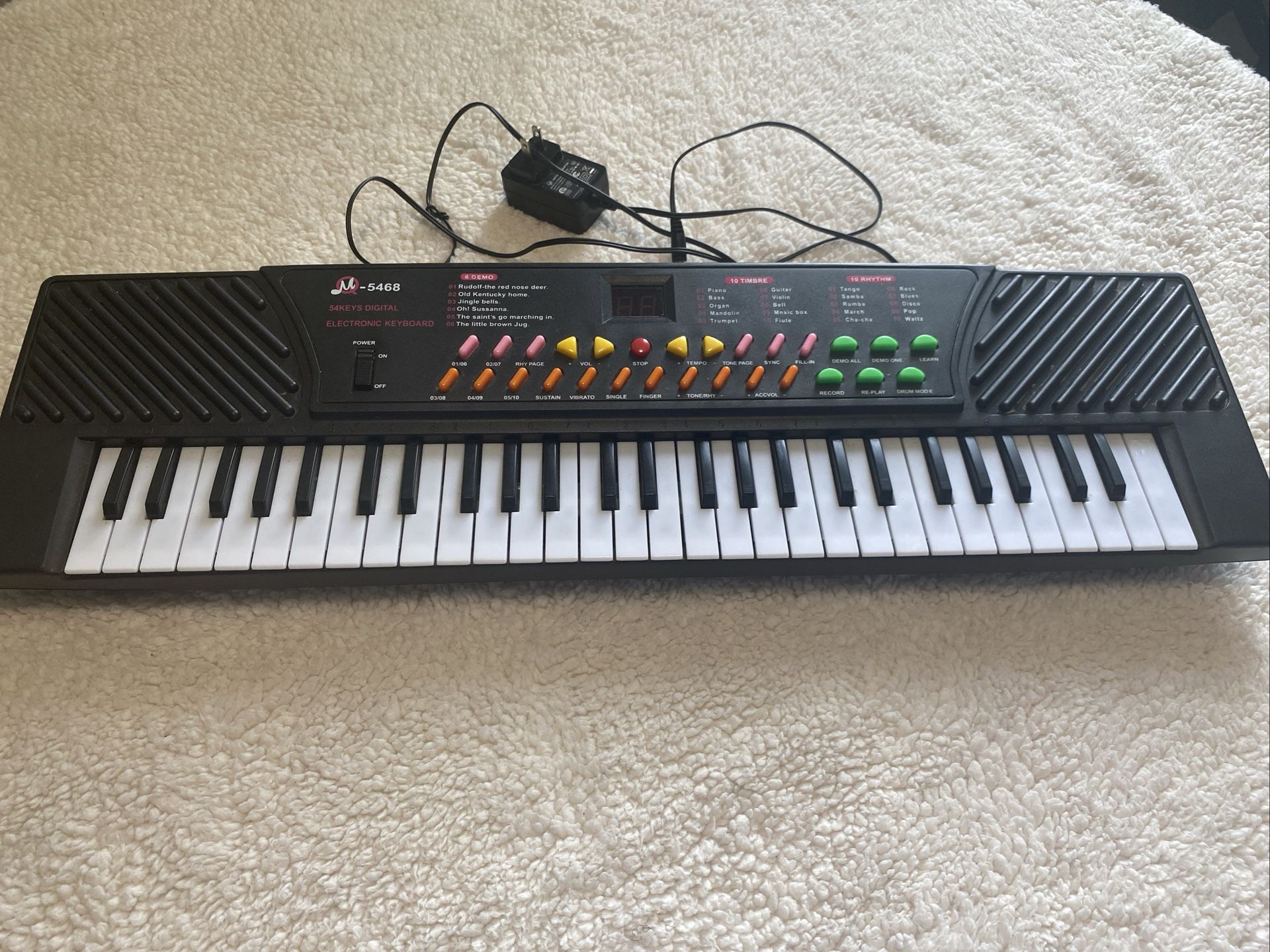 Costway 54 Keys Electric Music Keyboard For Kids