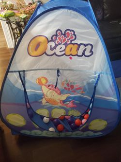 3 Piece Tunnel Play Tent Set 