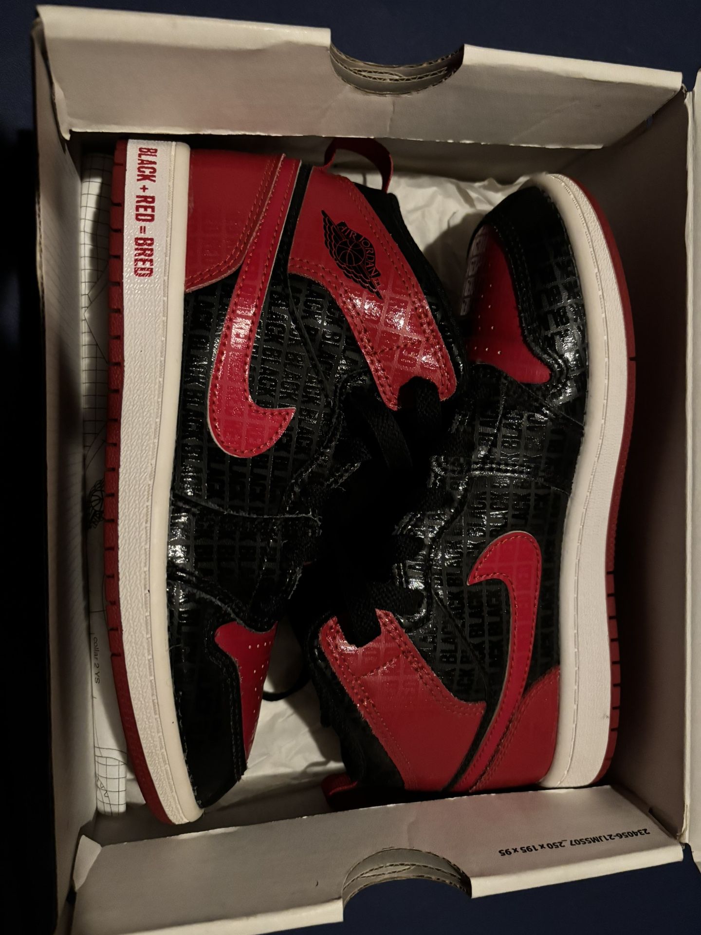Jordan 1 Red Is Bred