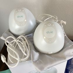 Elvie Double Electric Breast Pump Barely Used in Excellent Condition