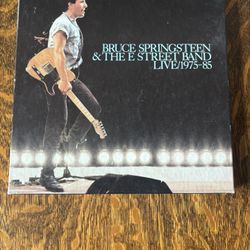 Bruce Springsteen and the E Street Band Live 1975-85 3 Cassette Box Set  