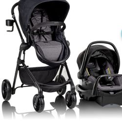 Evenflo Car Seat and Stroller