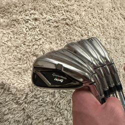 Taylormade M4 Irons 5-P KBS Stiff Flex