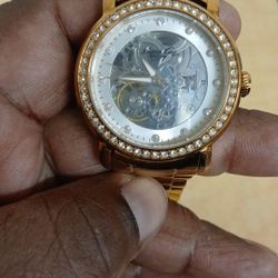 Gold Kenneth cole watch real diamonds