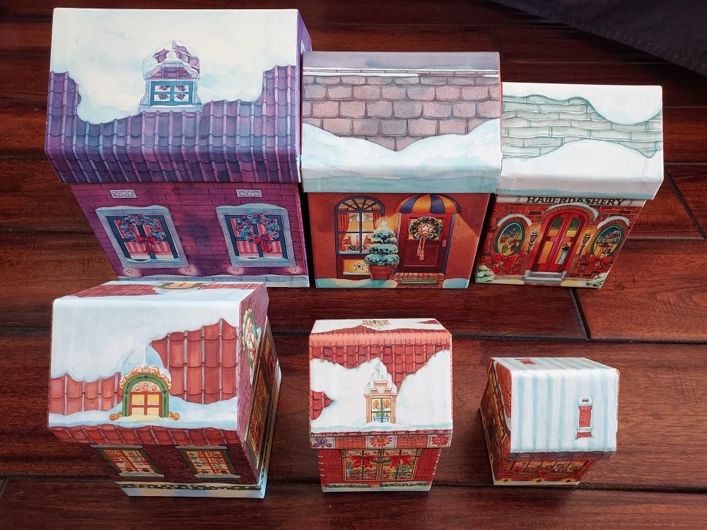 Like-New St. Nick's Christmas Village Decoration