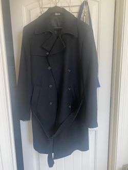 Jos A Bank Black Coat