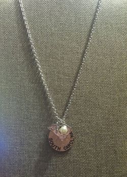 South Carolina Pendant Necklace