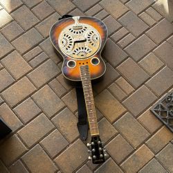 Johnson Resonator Guitar