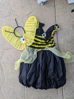 Bumble bee costume Size 7/8