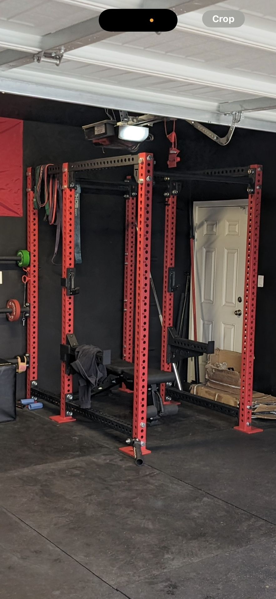 Titan Gym Rack With Accessories And Weights