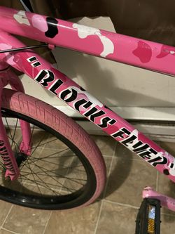 SE Bikes Blocks Flyer 26 Pink Camo