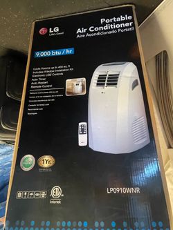 LG A/C Unit 9,000 BTU