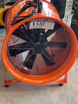 Axial Portable Ventilation Fan