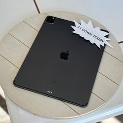Apple IPad Pro 12.9 4th Gen Tablet - Pay $1 DOWN AVAILABLE - NO CREDIT NEEDED