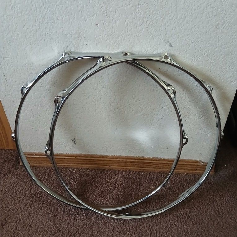SNARE DRUM HOOPS FOR TOP AND BOTTOM