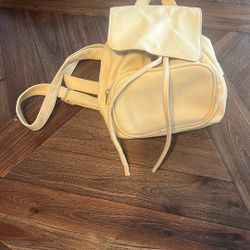 Yellow Purse Backpack (Wild fable) 