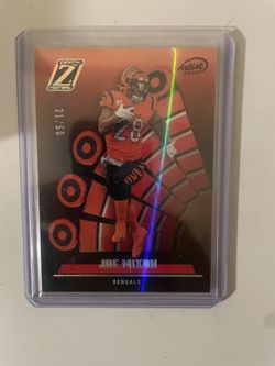 2022 panini zenith joe mixon rb /50