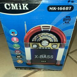 Bluetooth CMIK Mk X-Bass FM/AM/SW 3 Band Dap Radio