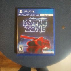 PS4 VR Game Battle Zone