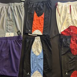 Mens air Jordan basketball shorts - Size 2xl   ‼️$$$120 for  the bundle 6 shorts ‼️