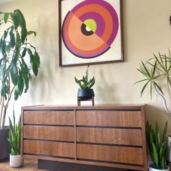 Lovely MCM Lane 6-Drawer Dresser Credenza