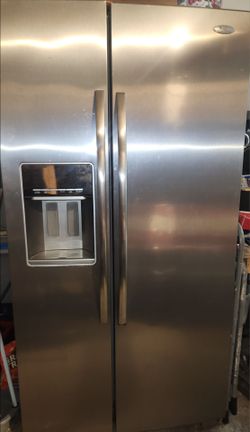 Whirlpool Stainless Steel Side-by-Side Refrigerator