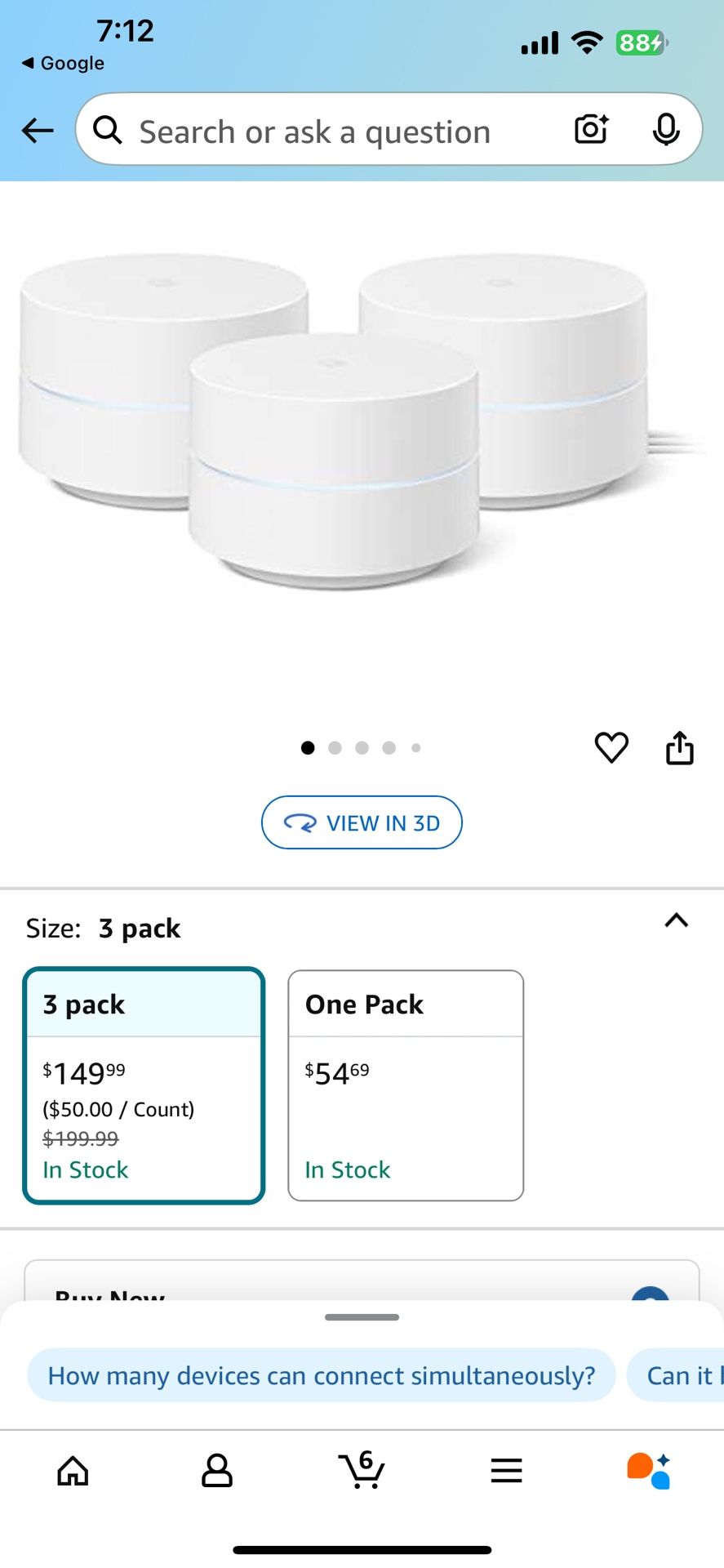 Home WiFi System by Google