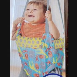 Adjustable ExerSaucer Doorway Jumper Secure Fit Portable Exerciser Baby Bouncer