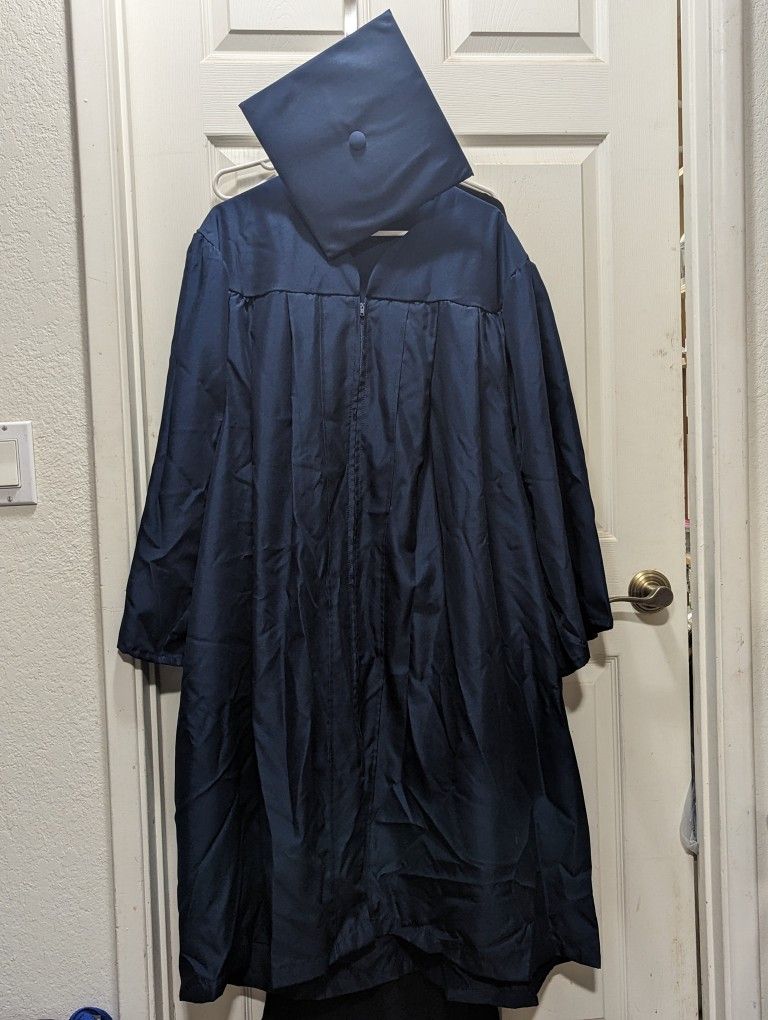 Navy Cap And Gown