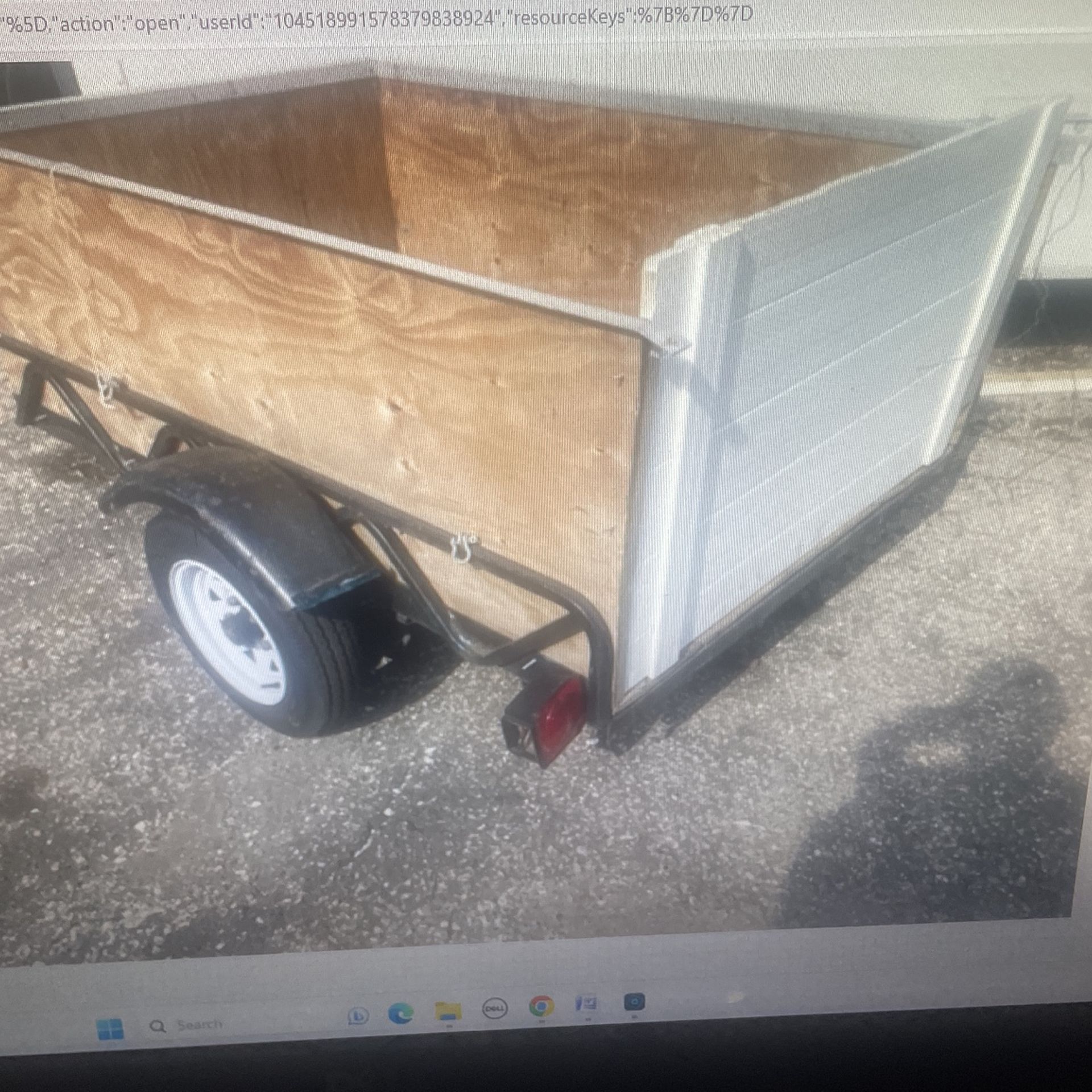 Utility Trailer 4 x 6.