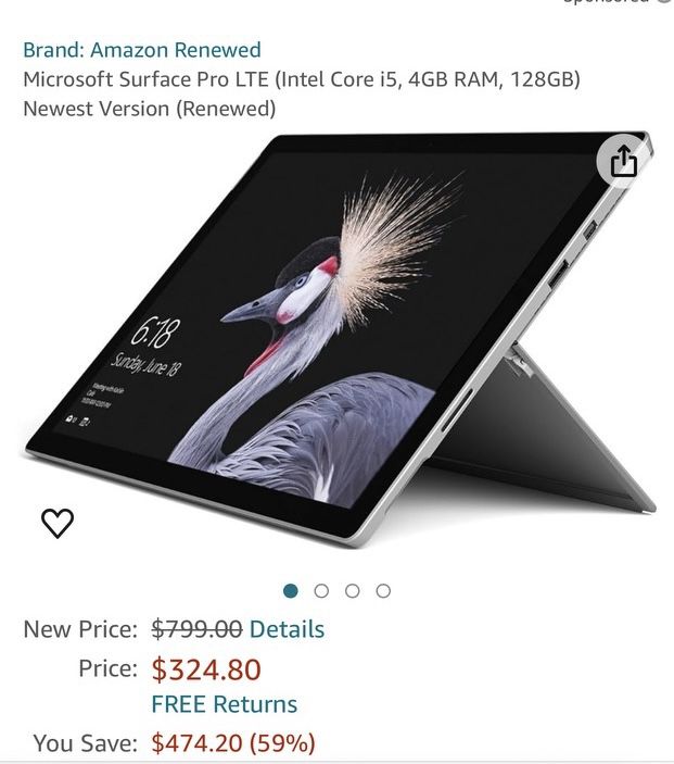 Microsoft Surface pro LET