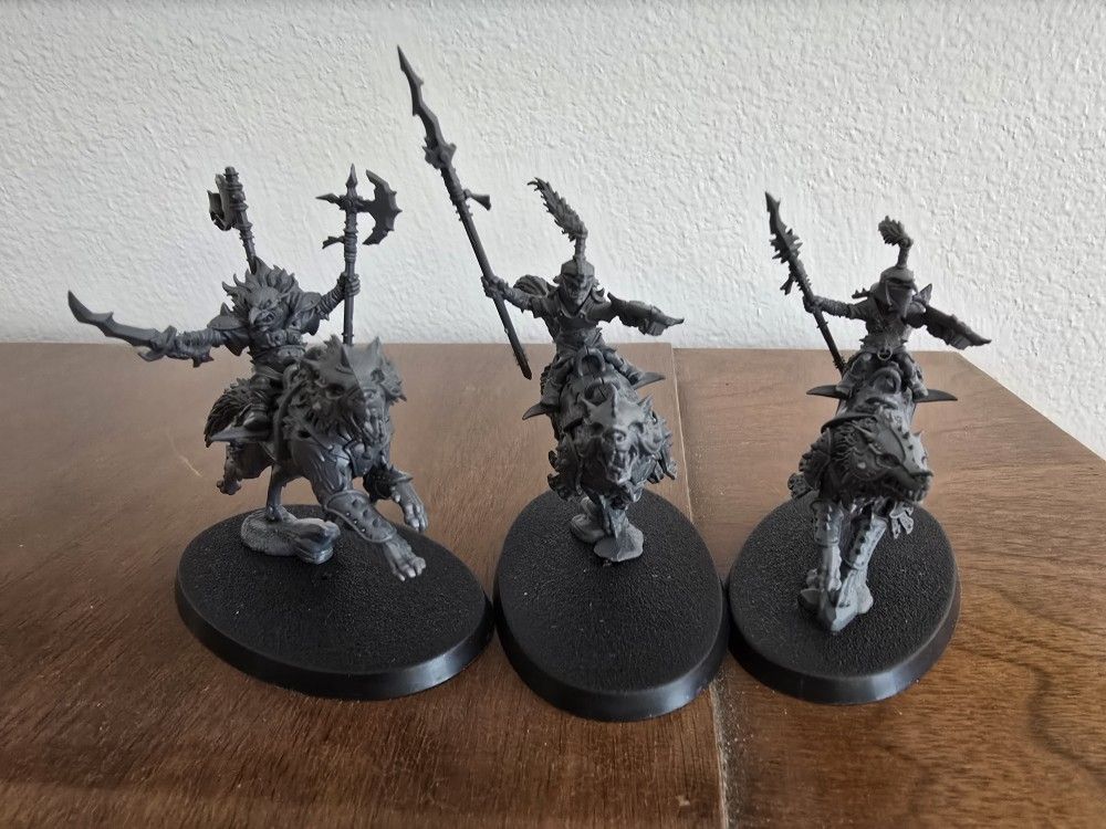 Warhammer Age Of Sigmar Gloomspite Gitz Gitmob Snarlpack Cavalry