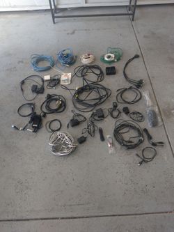 Computer/phone cables and chargers