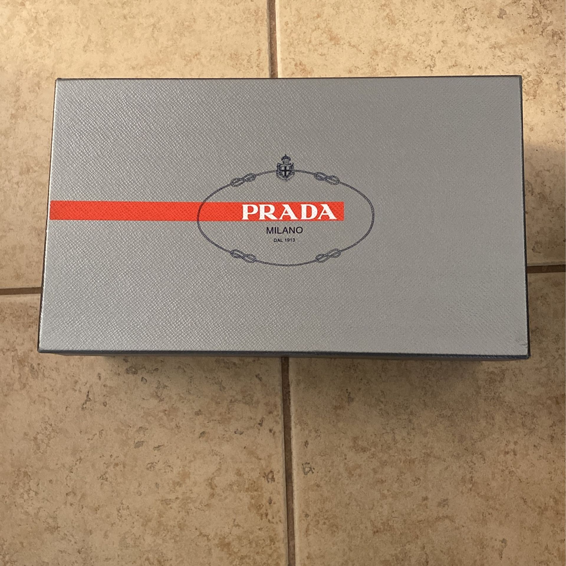 Prada Men’s Shoe BOX only