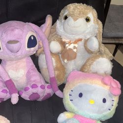 Stitch, Bunny, Hello Kitty , Bear 