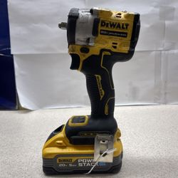 Dewalt Dcf923 3/8 Compact Wrench 9.5mm 20v . One Battery Only No Charger.