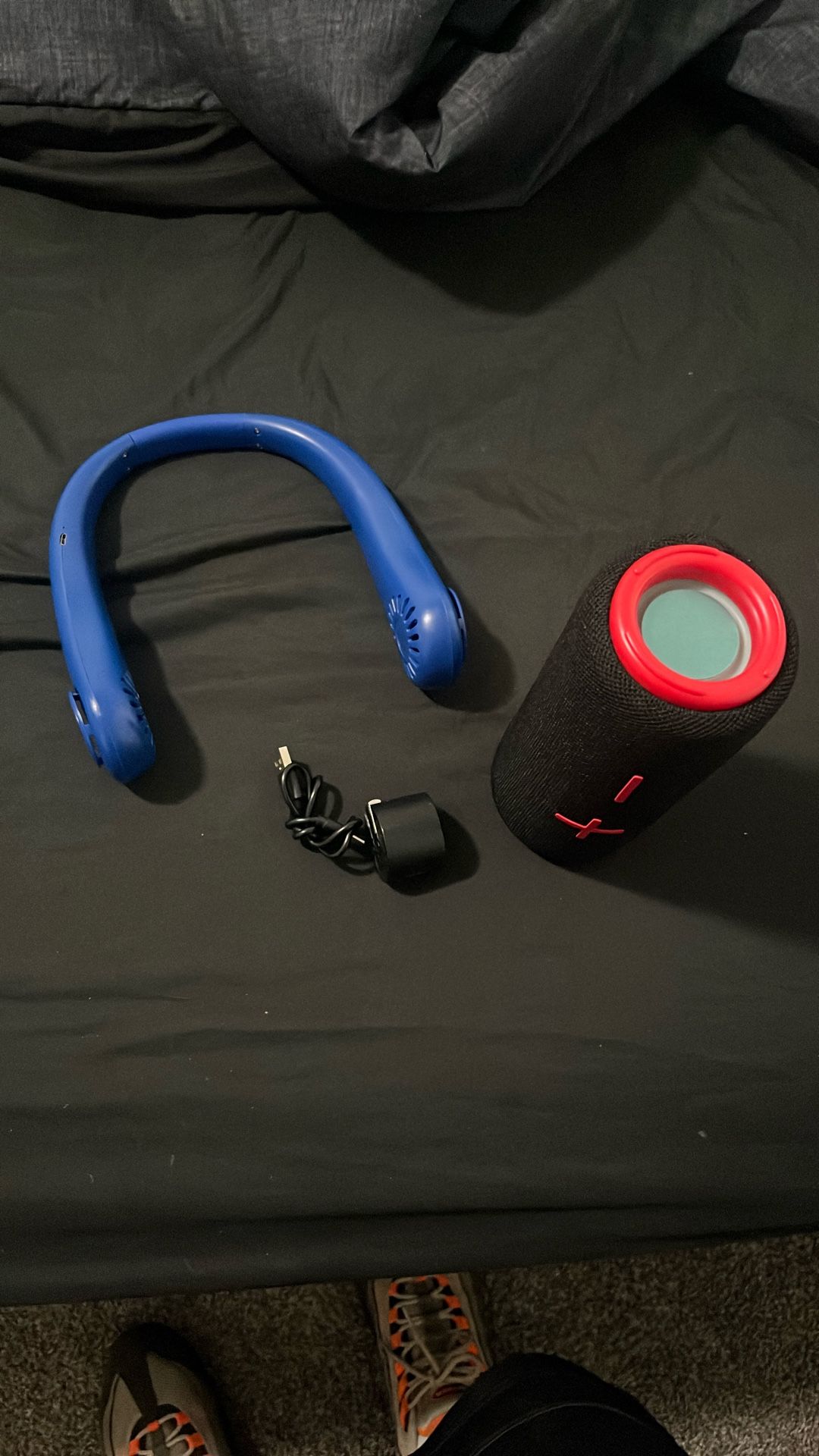 Speaker&Neck Fan