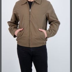 Perry Ellis Men’s Jacket – Casual Lightweight Water Resistant Microfiber Windbreaker ...size Small