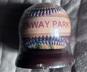 Unforgettable Fenway Park Baseball Limited Edition Hand Painted By Emily Wolfson