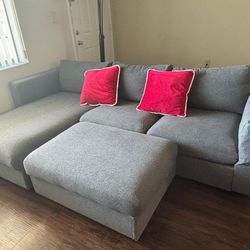 L Sofa+ottoman