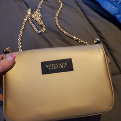 versace gold clutch/shoulder bag/purse