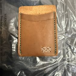 Full Grain Simmental Brown Leather Wallet