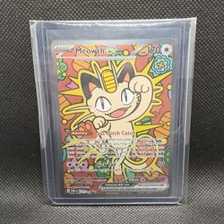 Pokémon Tcg Perfect Order Meowth EX121/088  SiR