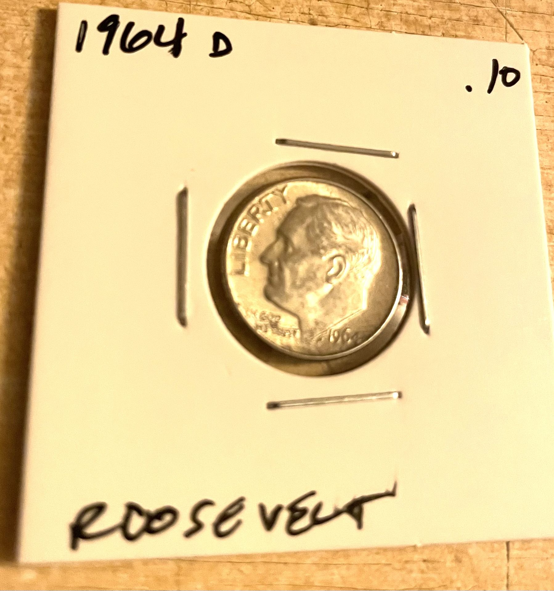 1964 D Roosevelt Dime