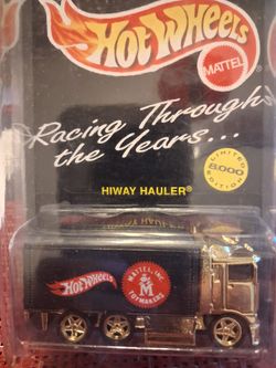Hot wheels gold hauler