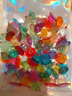 Glow in the Dark duckies Loteria Fichas