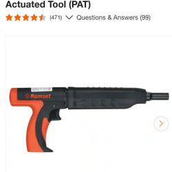 Mastershot .22 Caliber Powder Actuated Tool