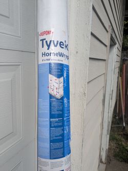 Tyvek building wrap