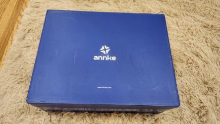 ANNKE DW81KD 8CH DVR Security System  w/ 8 Cameras, 1TB Black New Open Box
