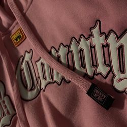 FB county old school Pink Hoodie